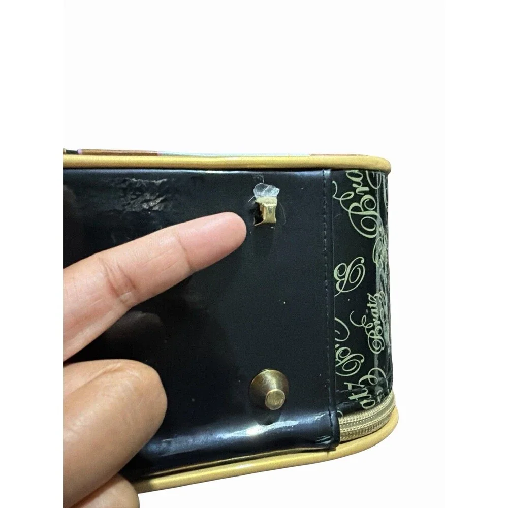 Bratz Vintage Hard Case Carry Train Box‎ Black MGA 2000s Girls Storage Bag